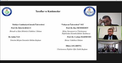 Nahçıvan Üniversitesi Ortak Eğitim Proğramı Toplantısı